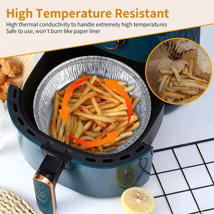 Papier Aluminium Antiadhésif pour Friteuse à Air