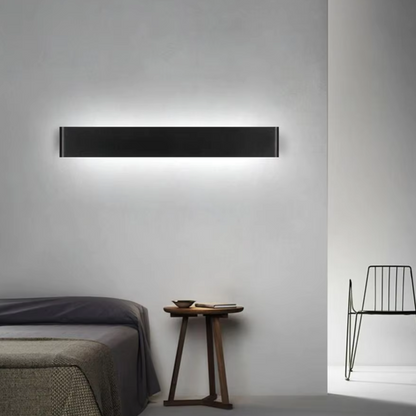 Applique murale LED nordique - Applique murale intérieure en aluminium brossé moderne