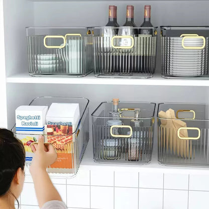Boîte de rangement transparente pour la maison