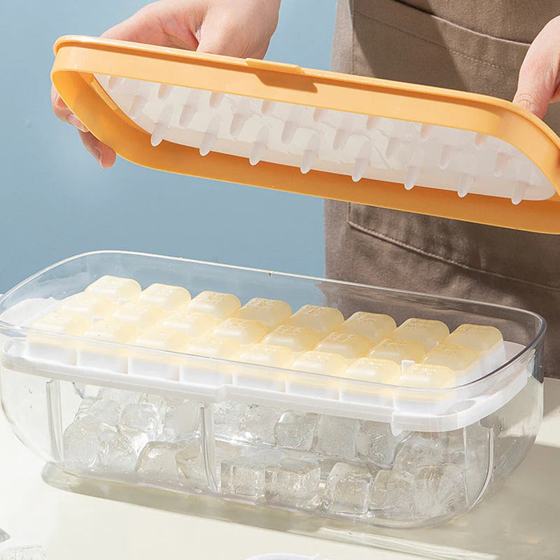 CoolCatcher – Pratique Fabricant de Glace avec Bac de Récupération