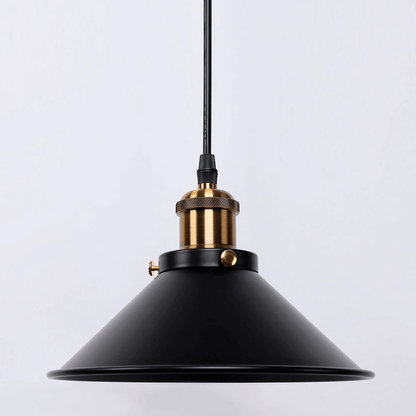 Floroux conical pendant in brass | Modern design | Dining room & Kitchen | Elegant atmosphere