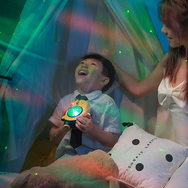 Projecteur astronaute lumineux LED de nuit céleste