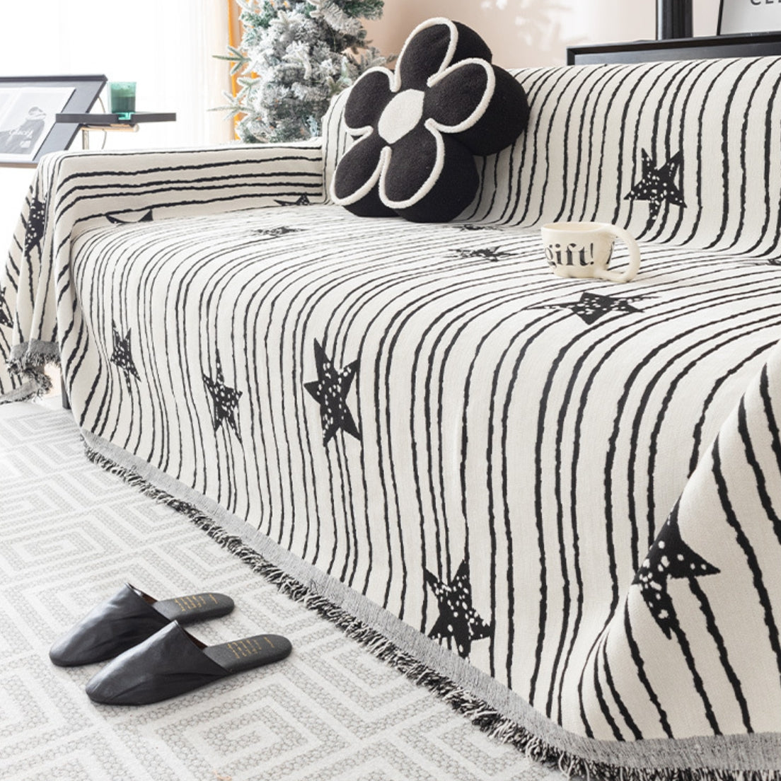 Couvre-sofa/canapé en chenille Wishing Star