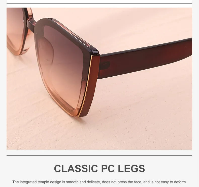 BillieShade - Lunettes de soleil rétro carrées tendance