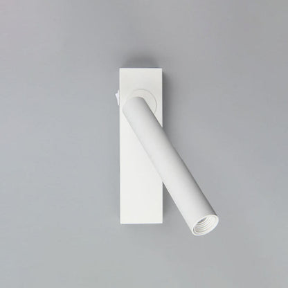 Floroux Applique Murale LED Rectangulaire | Angle Ajustable | Design Minimaliste | Lampe de Lecture | Lumière Chaude