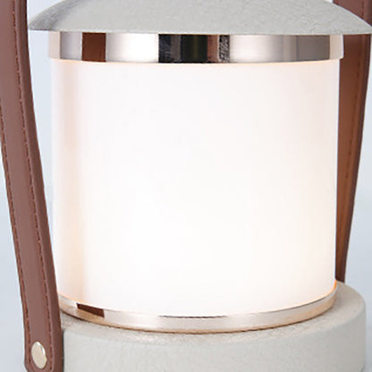 Lampe de camping LED au design cylindrique portable