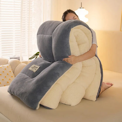 Floroux - Couverture en polaire thermique d'hiver de haute qualité