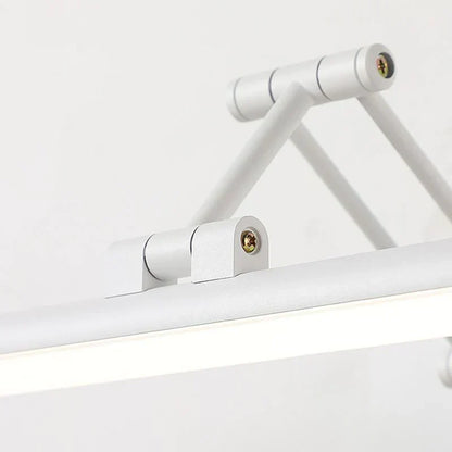 Applique Murale LED Minimaliste Edge Noir/Blanc pour Intérieur, Salle de Bain, Métal