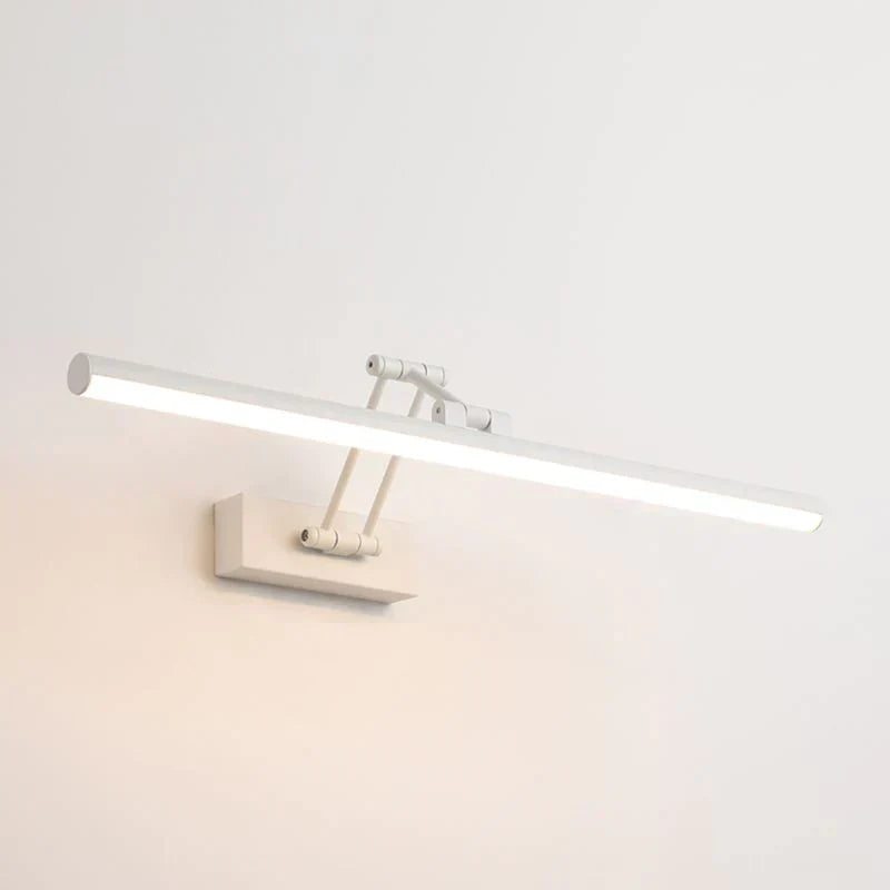 Edge Lampe murale LED minimaliste Noir/Blanc pour usage intérieur, salle de bain, métal