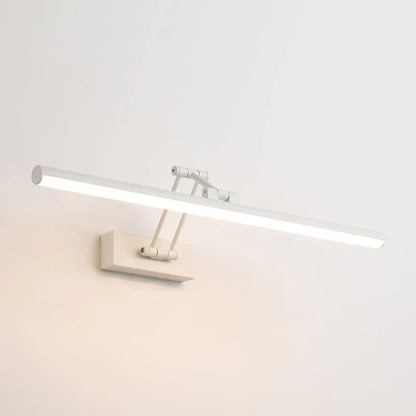 Edge Lampe murale LED minimaliste Noir/Blanc pour usage intérieur, salle de bain, métal