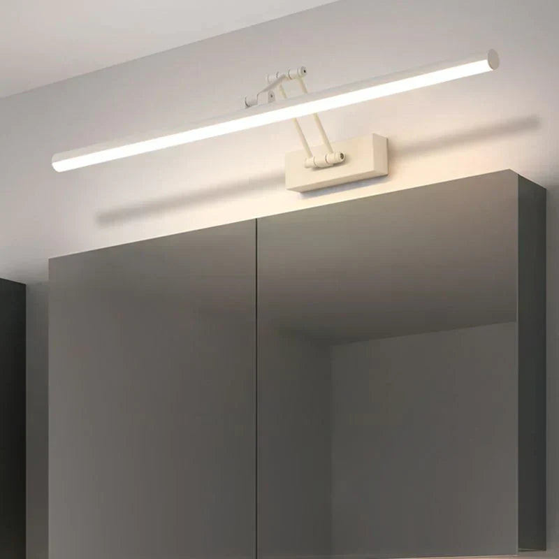 Applique Murale LED Minimaliste Edge Noir/Blanc pour Intérieur, Salle de Bain, Métal