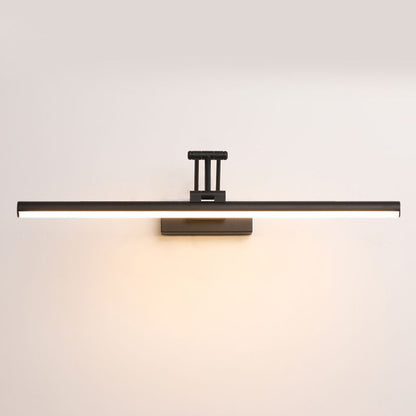 Applique Murale LED Minimaliste Edge Noir/Blanc pour Intérieur, Salle de Bain, Métal