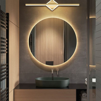 Floroux - Applique murale LED noire et dorée moderne pour une atmosphère élégante | Chambre, Salon, Salle de bain