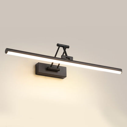 Applique Murale LED Minimaliste Edge Noir/Blanc pour Intérieur, Salle de Bain, Métal