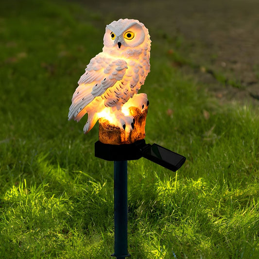 Owlight Lampe de Jardin - Lampe Solaire Décorative pour Jardin