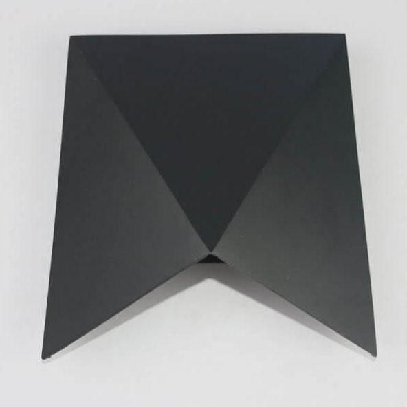 EcoLume – Applique murale LED origami moderne minimaliste avec 1 lumière