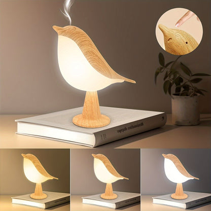 BrightNest - Lampe de table à LED USB pour oiseaux avec touché