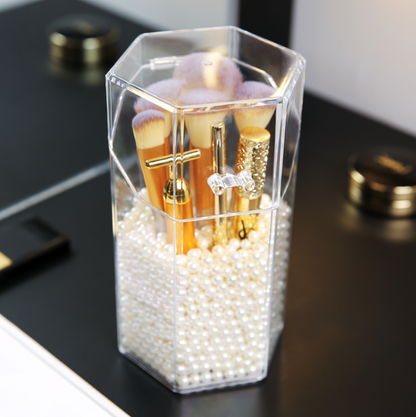 Organisateur de pinceaux de maquillage Floroux Beads