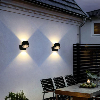 Floroux - Lampe de jardin en aluminium étanche