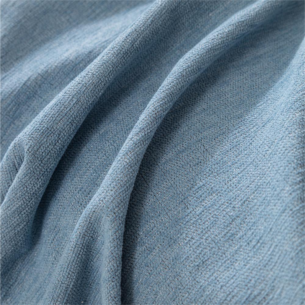 Couverture de canapé / canapé léger en chenille de couleur pure