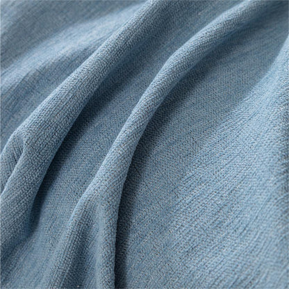 Couverture de canapé / canapé léger en chenille de couleur pure