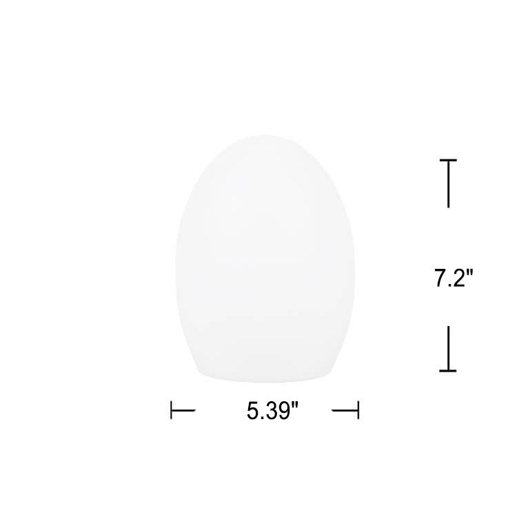 Lampe d'éclairage LED décorative à œuf RGB changeant de couleur