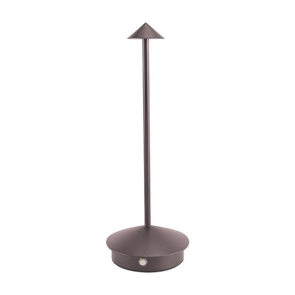 LumiGlow - Lampe de table à toucher USB en forme de champignon triangulaire avec dimmable à 3 niveaux