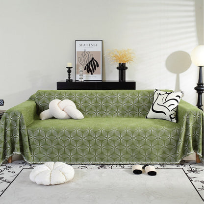 Couverture de canapé en chenille confortable