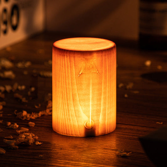 LumiNature - Lampe de Table Sans Fil avec Éclairage LED Tactile