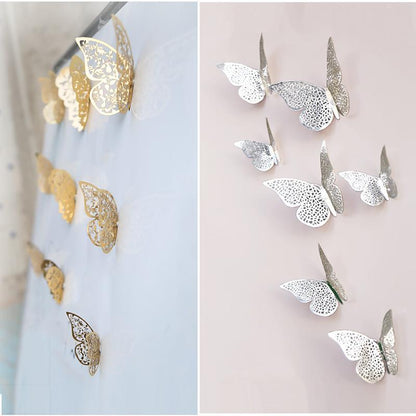 Floroux 3D Butterfly Decoration | Wall Decor | Spring & Summer | Classic & Modern