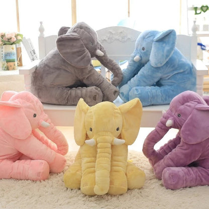 Coussin câlin bébé éléphant