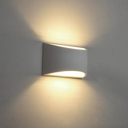 Lampe murale en plâtre