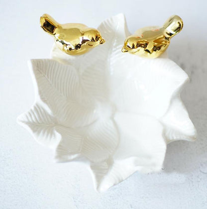 Assiette céramique Floroux Bird