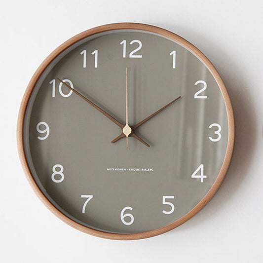 Horloge Murale en Bois Floroux pour Votre Maison