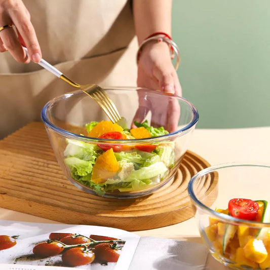 Bol à salade en verre