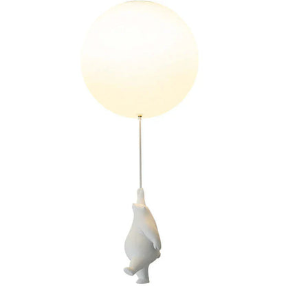 CloudBear – Lampe de plafond enfant ludique avec ballon