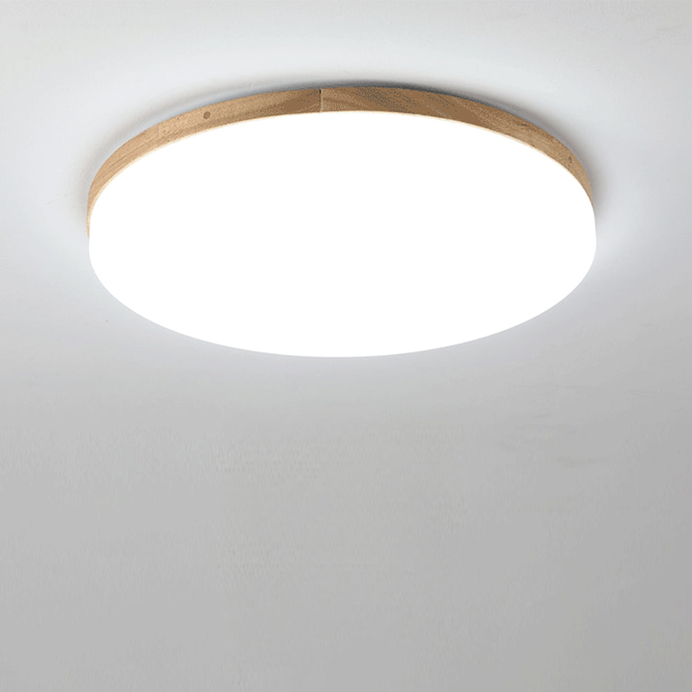 Plafonnier rond LED Floroux en acrylique