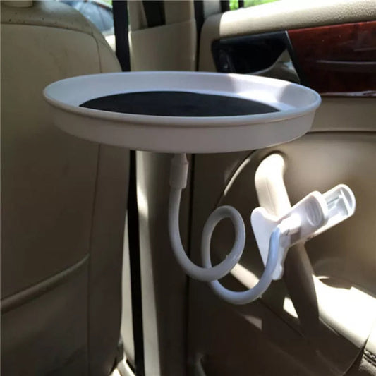 Plateau multifonctionnel de voiture rond
