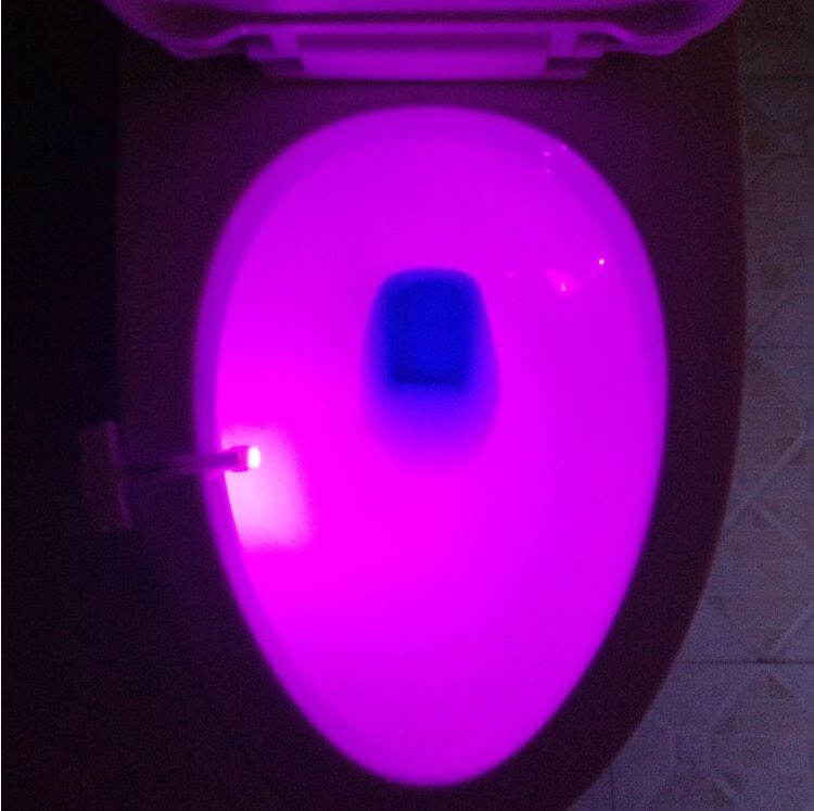 Détecteur de mouvement LED lumière de nuit WC avec détection par induction
