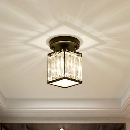 LumiCristal – Lampe semi-encastrée en cristal chic