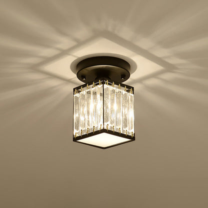 LumiCristal – Lampe semi-encastrée en cristal chic