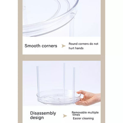 Organisateur transparent rotatif / lazy Susan