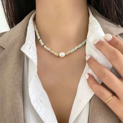 Elena's Ensemble de Bijoux en Pierre Naturelle Vibrante