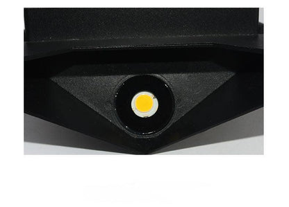 EcoLume – Applique LED moderne minimaliste en origami avec 1 lumière