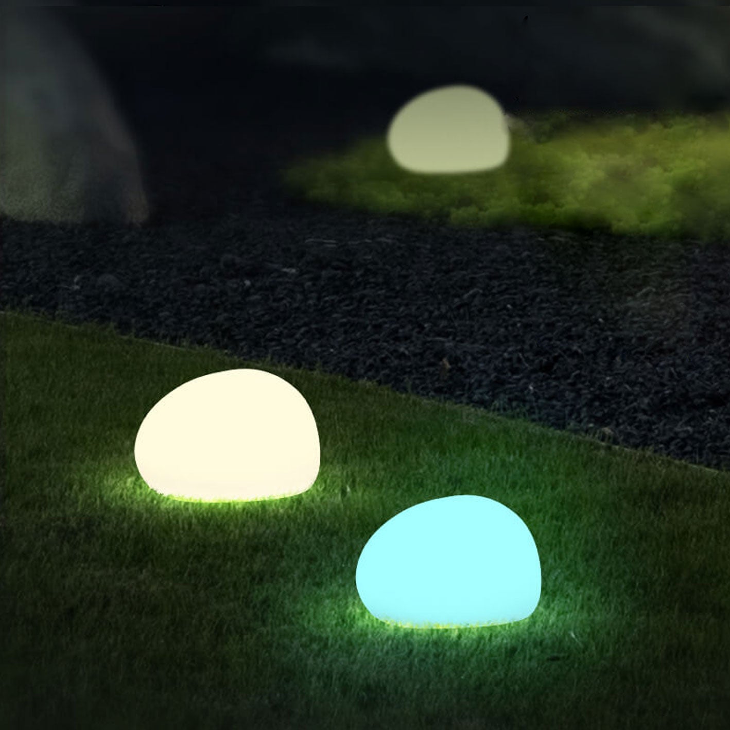Floroux LED Boule Luminaire pour Extérieur | Solaire Étanche | Éclairage Décoratif pour Pelouse & Jardin | Durable & Résistant aux Intempéries