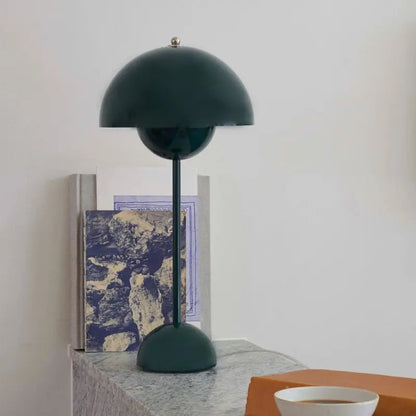 LumiFleur - Lampe de Table Rechargeable en Pot de Fleurs avec Variateur Tactile