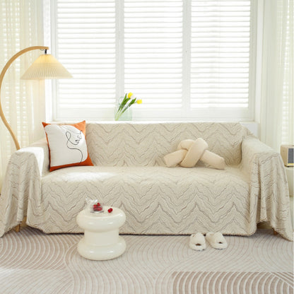 Couverture de canapé/couche Chenille Layer of Peaks