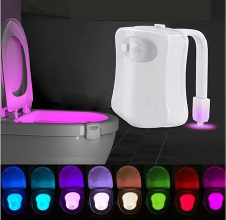 Détecteur de mouvement LED lumière de nuit WC avec détection par induction