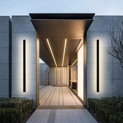 Floroux Ripple Minimaliste Linéaire Lumière Extérieure
