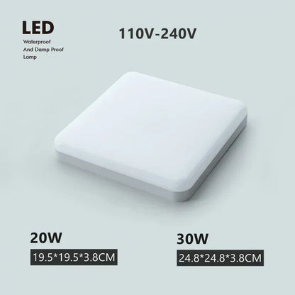 Floroux - Lampe de plafond résistante à l'humidité